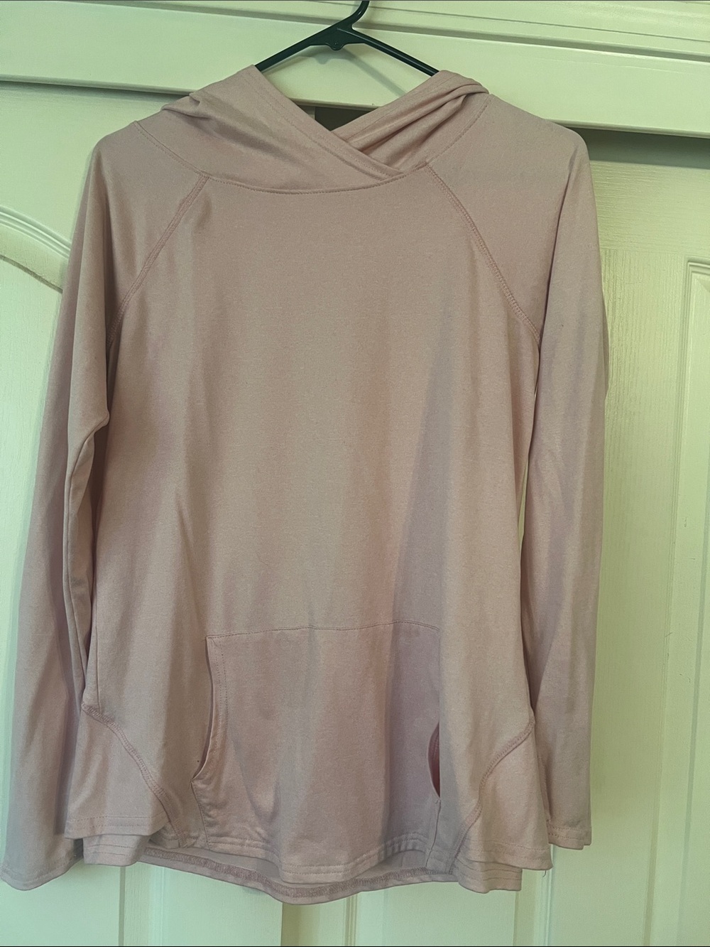Jockey Light Pink Hooded Long-Sleeve Pullover